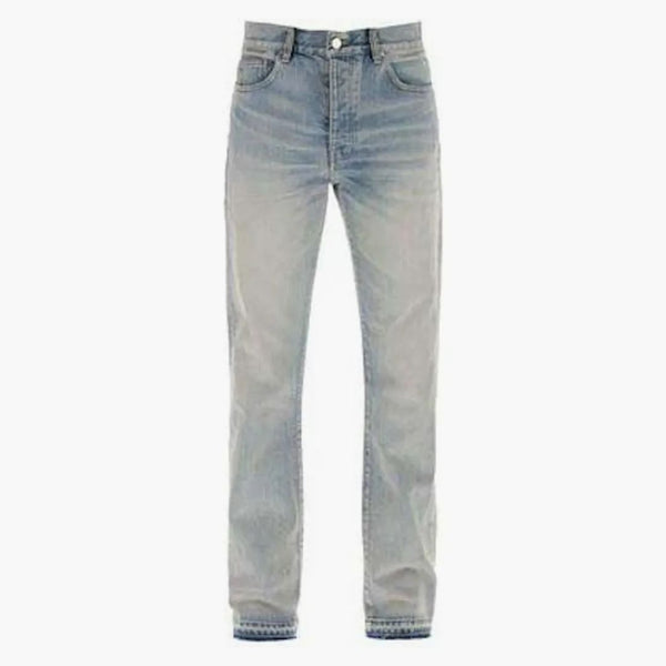 Amiri släpp hem rak jean antik indigo