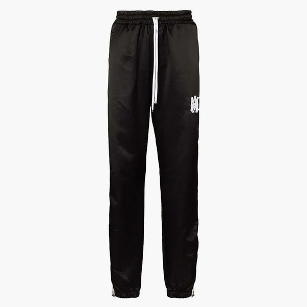 Amiri Satin Finish DrawString Trackpant Black/White