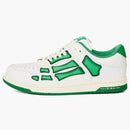 Amiri Skel Low Top White Green