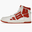 Amiri Skel Paneled High Superior blanco rojo