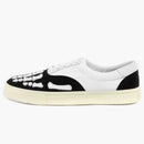 Amiri Skel Toe Lace Up Black White