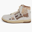 Amiri Skel Top Hi Bandana Brown White