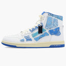 Amiri Skel Top Hi Bandana White Blue