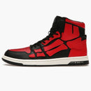 Amiri Skel Top Hi Black Red White