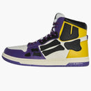 Amiri Skel Top Hi Purple Gold Black White