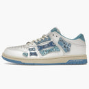 Amiri Skel Top Low Bandana White Light Blue