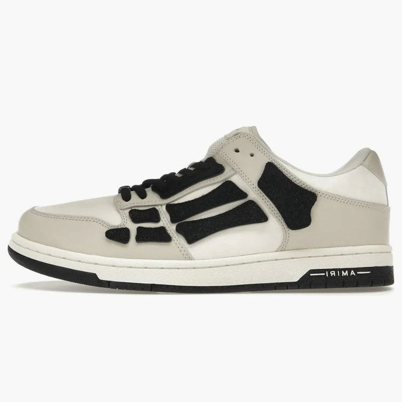 Amiri Skel Top Low White Light Gray Black
