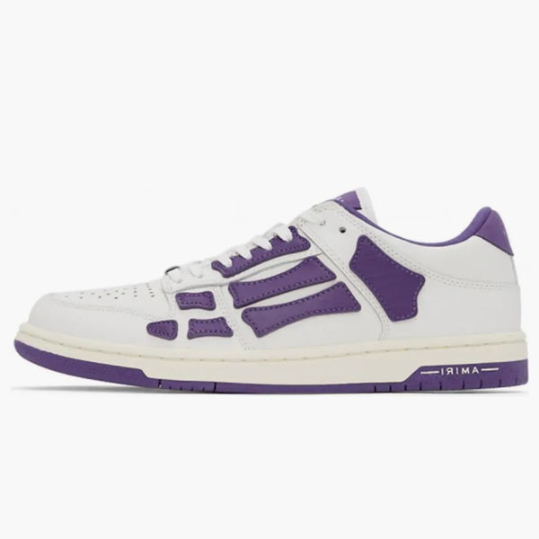 Amiri Skel Top Low White Purple