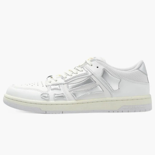 Amiri Skel Top Low White Silver (Women's)