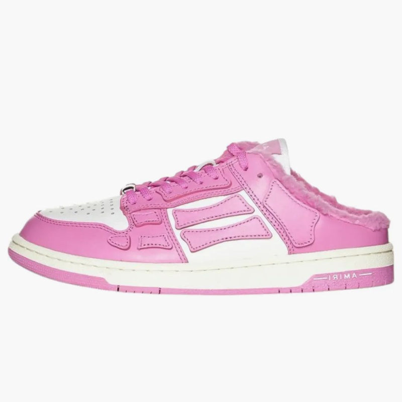 Amiri Skel Top Mule Shearling Pink (women's)