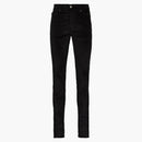 Amiri Stack Skinny Velour Pants Black