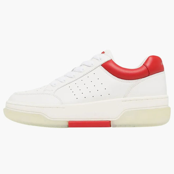Amiri Stadium Low White Red