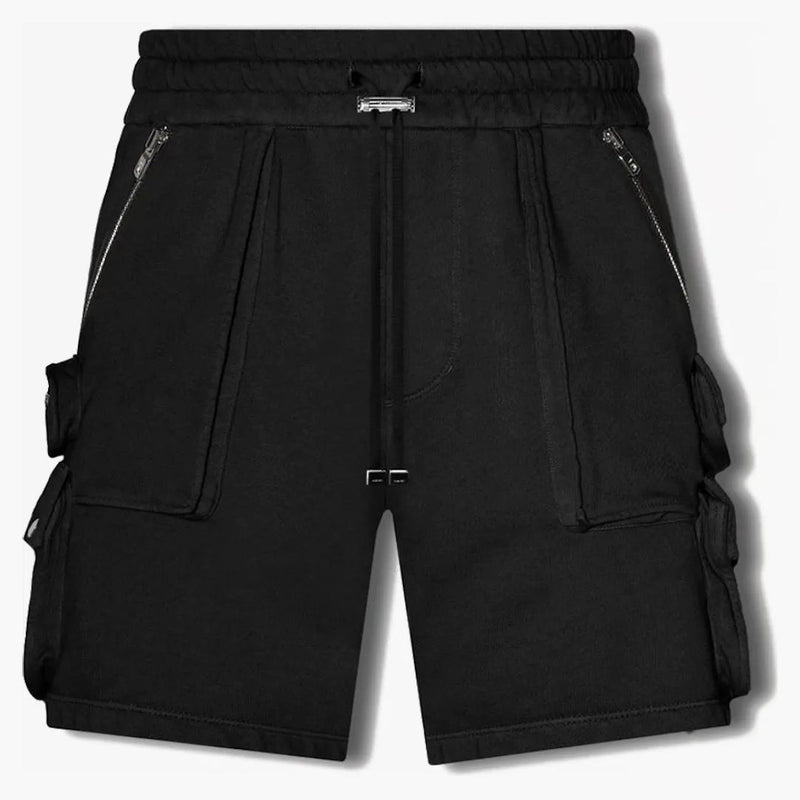 Amiri flera fickor taktisk lastshorts svart