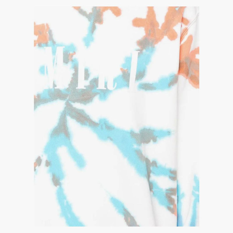 Amiri Tie Dye Crewneck White/Orange/Blue
