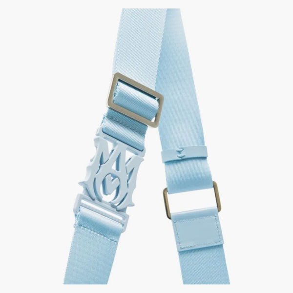 Amiri kravata barviva Jacquared Came Case Baby Blue
