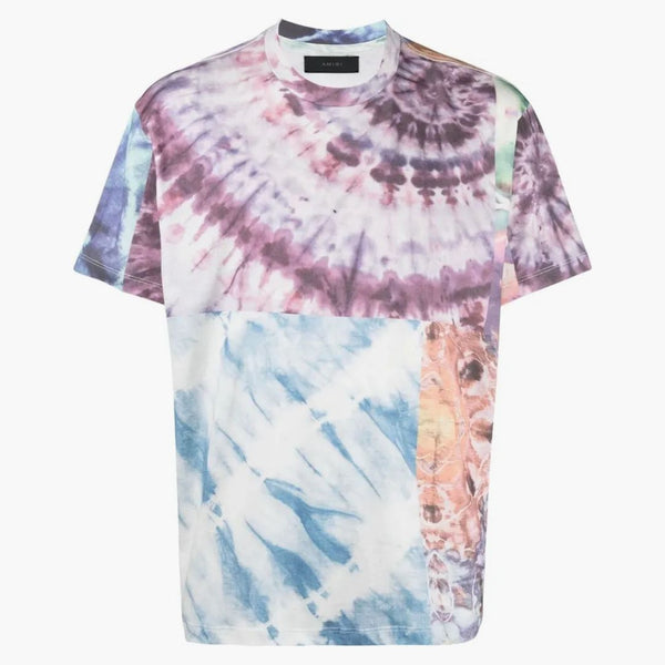 Amiri Tie Tie Dye Patchwork Tea Multicolor