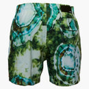 Amiri Tie Dye Swim Trunk Verde