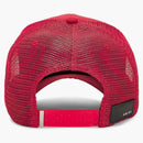 Amiri Varsity Logo Trucker Cap Red