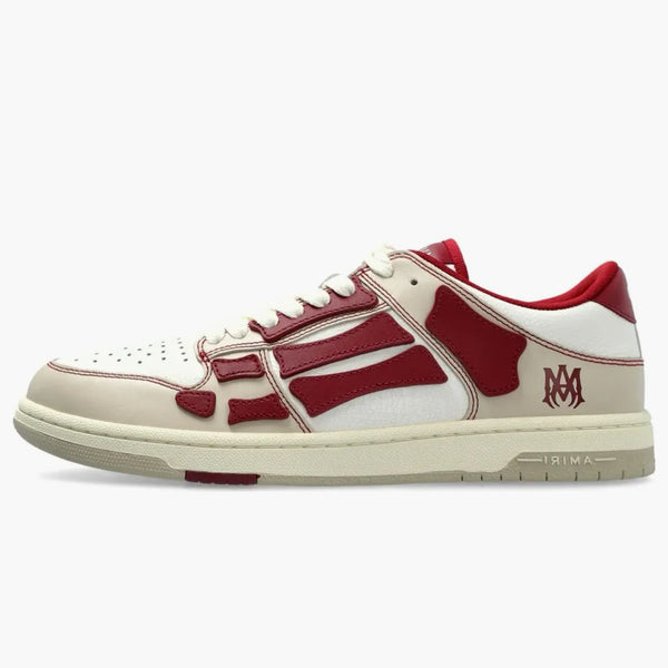 Amiri Varsity Skel Top Low Tmavě červená