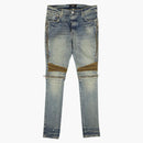 Amiri Velvet PJ MC2 Skinny Jeans Indigo