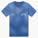 Maglietta collegiata vintage amiri blu