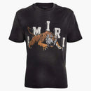 Amiri vintage tiger te svart