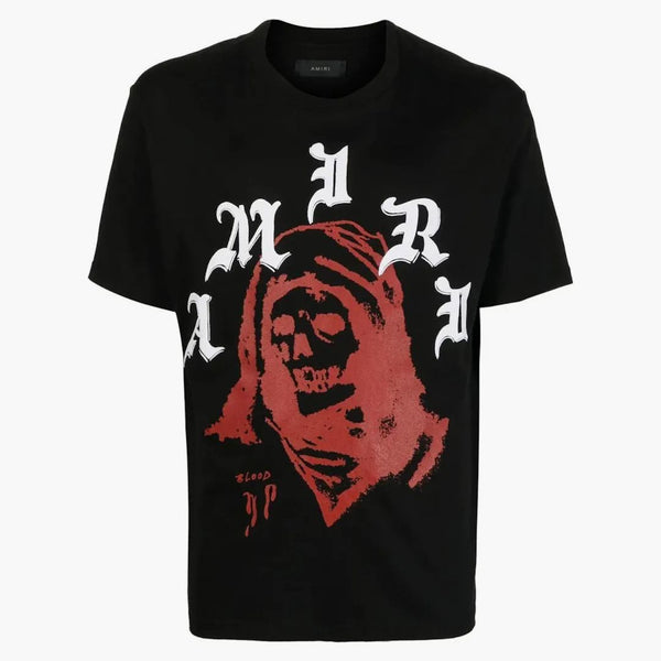 Amiri x Co tričko s dlouhými solárními králi černé