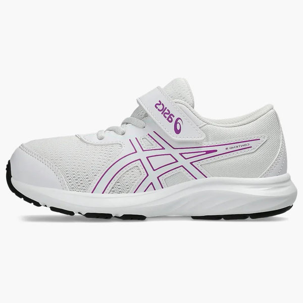 Asics Contend 9 White Soothing Sea (ps)