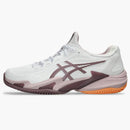 Asics Court Ff 3 Clay White Watershed Rose (women's)