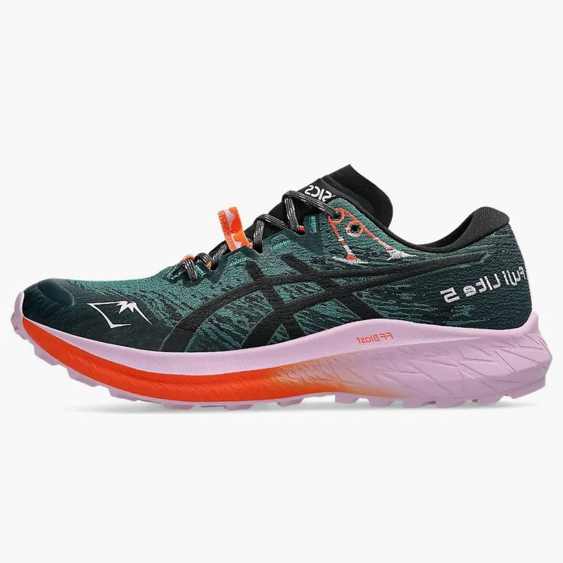 Asics Fuji Lite 5 Rainy Lake Black (women's)