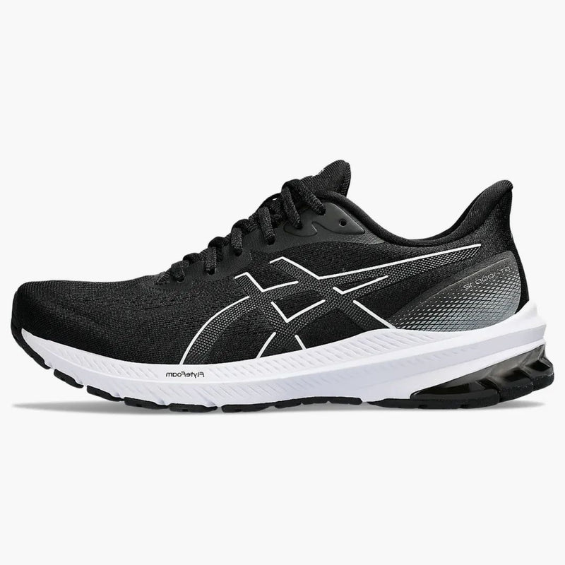 Asics Gt-1000 12 Black White (women's)