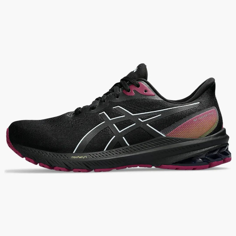 Asics Gt-1000 12 Gtx Black Light Blue (women's)