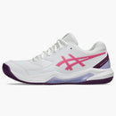 Asics Gel-dedicate 8 Padel White Dragon Fruit (women's)