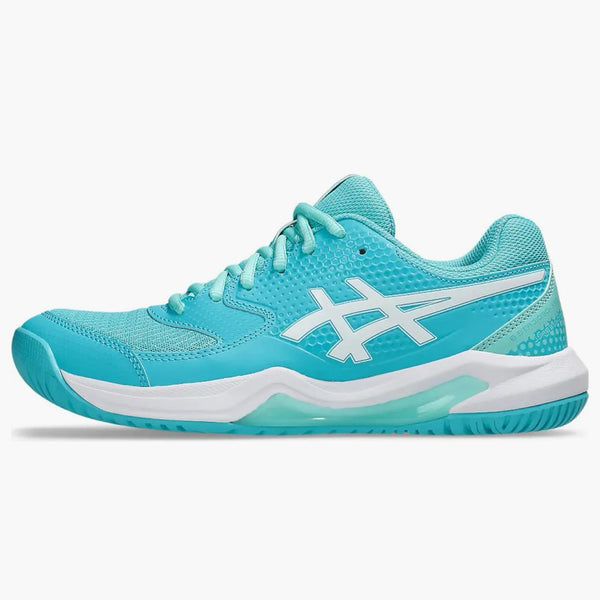 Asics Gel-dedicate 8 Pickleball Energy Aqua White (women's)