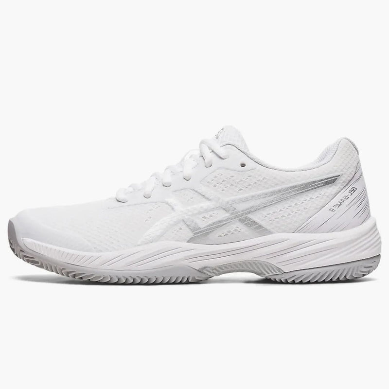 Asics Gel-game 9 Clay/oc White Pure Silver (women's)