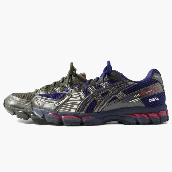 Asics Gel-kayano 12.1 Kith Marvel Vs. Capcom Captain America Vs. Guile Sealed Box (comic Included)