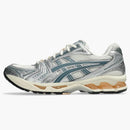 Asics Gel-kayano 14 Birch Pure Silver Teal Gold