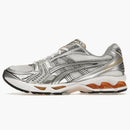 Asics Gel-kayano 14 White Pure Sliver Orange