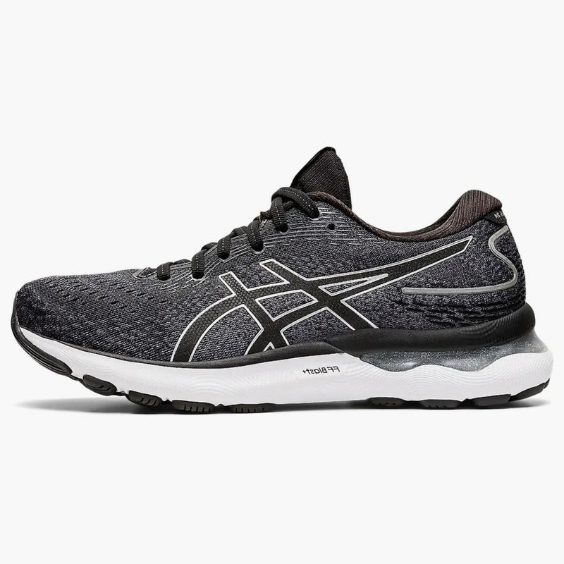 Asics Gel-nimbus 24 Black Pure Silver (women's)
