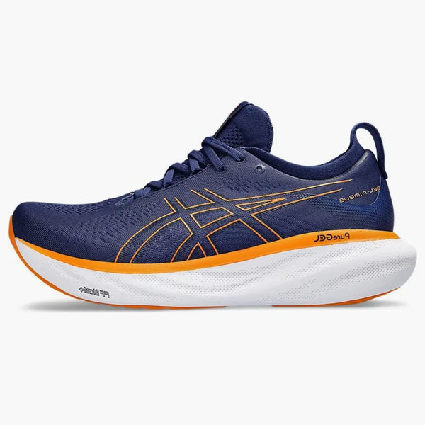 Asics Gel-Nimbus 25 Deep Ocean Bright Orange