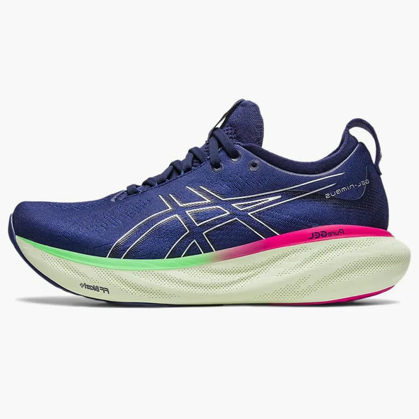 Asics Gel-Nimbus 25 Indigo Blue Pure Silver (Women's)