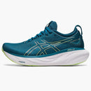 Asics Gel-nimbus 25 Ink Teal Lime Green (women's)