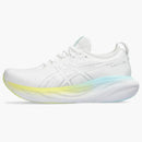 Asics Gel-nimbus 25 White Pure Silver Yellow (women's)