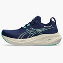 Asics Gel-nimbus 26 Blue Expanse Aurora Green (women's)