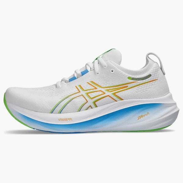 Asics Gel-nimbus 26 White Waterscape Lime