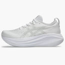 Asics Gel-nimbus 27 White Glacier Grey (women's)
