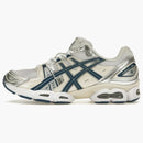 Asics Gel-nimbus 9 White Light Indigo (women's)