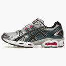 Asics Gel-nimbus 9 White Pink Glo Teal (women's)