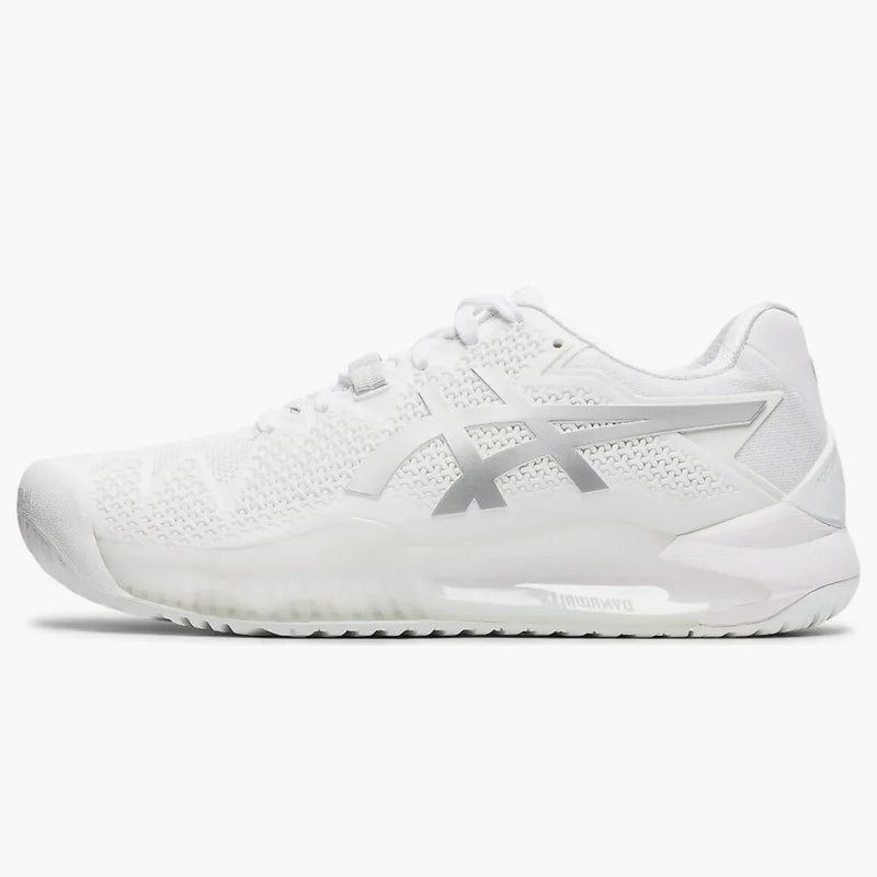 Asics Gel-resolution 8 White Pure Silver (women's)