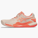Asics Gel-resolution 9 Clay Pearl Pink Sun Coral (women's)